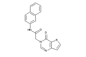 Image of 2-(4-ketothieno[3,2-d]pyrimidin-3-yl)-N-(2-naphthyl)acetamide