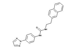 1-[2-(2-naphthyl)ethyl]-3-[4-(triazol-2-yl)phenyl]urea