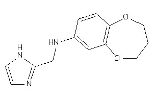 3,4-dihydro-2H-1,5-benzodioxepin-7-yl(1H-imidazol-2-ylmethyl)amine