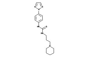 1-(3-piperidinopropyl)-3-[4-(triazol-2-yl)phenyl]urea