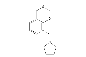 1-(4H-1,3-benzodioxin-8-ylmethyl)pyrrolidine