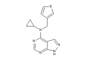 Cyclopropyl-(1H-pyrazolo[3,4-d]pyrimidin-4-yl)-(3-thenyl)amine