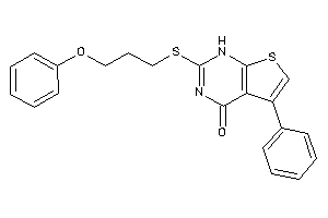 2-(3-phenoxypropylthio)-5-phenyl-1H-thieno[2,3-d]pyrimidin-4-one