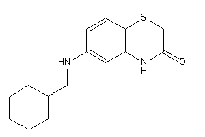 6-(cyclohexylmethylamino)-4H-1,4-benzothiazin-3-one