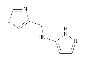 1H-pyrazol-5-yl(thiazol-4-ylmethyl)amine