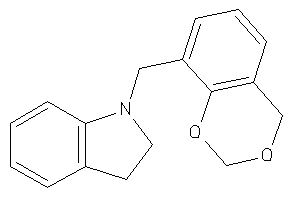 1-(4H-1,3-benzodioxin-8-ylmethyl)indoline