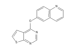 4-(6-quinolyloxy)thieno[2,3-d]pyrimidine