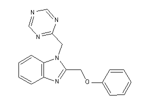 2-(phenoxymethyl)-1-(s-triazin-2-ylmethyl)benzimidazole