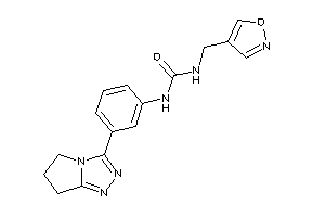 1-[3-(6,7-dihydro-5H-pyrrolo[2,1-c][1,2,4]triazol-3-yl)phenyl]-3-(isoxazol-4-ylmethyl)urea