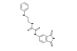 N-(2-anilinoethyl)-N'-(1,3-diketoisoindolin-5-yl)oxamide