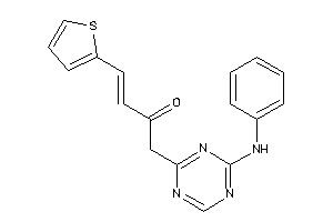 1-(4-anilino-s-triazin-2-yl)-4-(2-thienyl)but-3-en-2-one