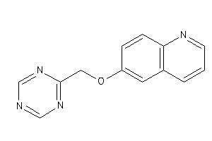 6-(s-triazin-2-ylmethoxy)quinoline