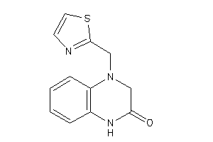 4-(thiazol-2-ylmethyl)-1,3-dihydroquinoxalin-2-one