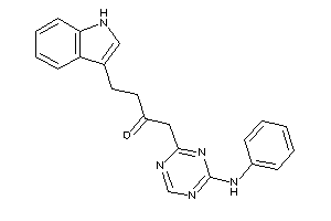 1-(4-anilino-s-triazin-2-yl)-4-(1H-indol-3-yl)butan-2-one