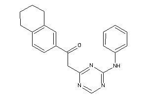 2-(4-anilino-s-triazin-2-yl)-1-tetralin-6-yl-ethanone