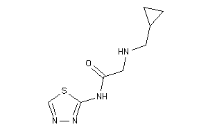 2-(cyclopropylmethylamino)-N-(1,3,4-thiadiazol-2-yl)acetamide