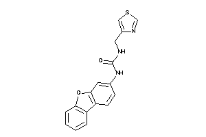 1-dibenzofuran-3-yl-3-(thiazol-4-ylmethyl)urea