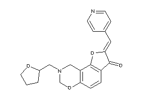 2-(4-pyridylmethylene)-8-(tetrahydrofurfuryl)-7,9-dihydrofuro[2,3-f][1,3]benzoxazin-3-one