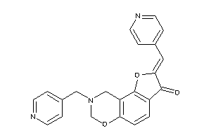 8-(4-pyridylmethyl)-2-(4-pyridylmethylene)-7,9-dihydrofuro[2,3-f][1,3]benzoxazin-3-one