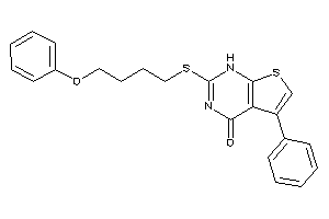 2-(4-phenoxybutylthio)-5-phenyl-1H-thieno[2,3-d]pyrimidin-4-one