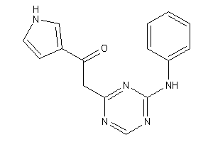 2-(4-anilino-s-triazin-2-yl)-1-(1H-pyrrol-3-yl)ethanone