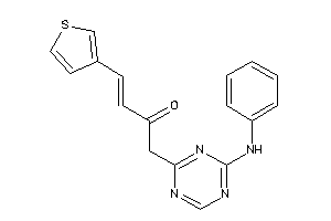 1-(4-anilino-s-triazin-2-yl)-4-(3-thienyl)but-3-en-2-one