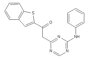 2-(4-anilino-s-triazin-2-yl)-1-(benzothiophen-2-yl)ethanone