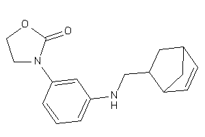 3-[3-(5-bicyclo[2.2.1]hept-2-enylmethylamino)phenyl]oxazolidin-2-one