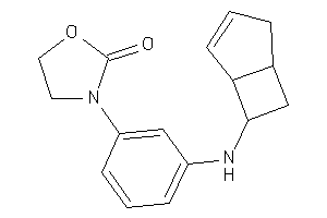 Image of 3-[3-(6-bicyclo[3.2.0]hept-3-enylamino)phenyl]oxazolidin-2-one
