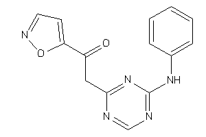 2-(4-anilino-s-triazin-2-yl)-1-isoxazol-5-yl-ethanone