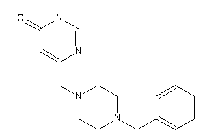 4-[(4-benzylpiperazino)methyl]-1H-pyrimidin-6-one