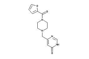 4-[[4-(2-furoyl)piperazino]methyl]-1H-pyrimidin-6-one