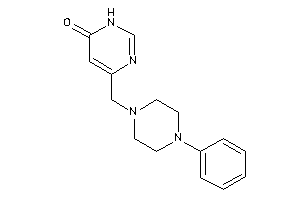 4-[(4-phenylpiperazino)methyl]-1H-pyrimidin-6-one