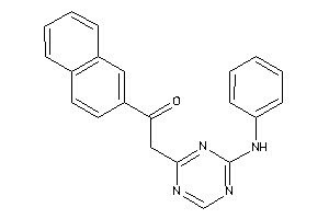 2-(4-anilino-s-triazin-2-yl)-1-(2-naphthyl)ethanone