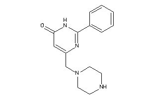 2-phenyl-4-(piperazinomethyl)-1H-pyrimidin-6-one