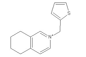 2-(2-thenyl)-5,6,7,8-tetrahydroisoquinolin-2-ium