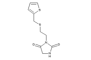 3-[2-(2-thenylthio)ethyl]hydantoin