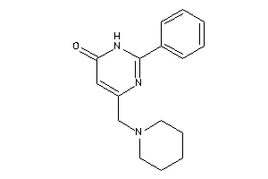 2-phenyl-4-(piperidinomethyl)-1H-pyrimidin-6-one