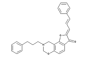 2-cinnamylidene-8-(3-phenylpropyl)-7,9-dihydrofuro[2,3-f][1,3]benzoxazin-3-one
