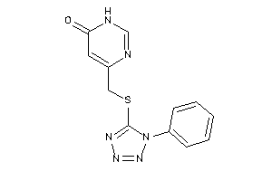 4-[[(1-phenyltetrazol-5-yl)thio]methyl]-1H-pyrimidin-6-one