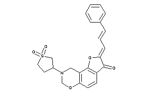 2-cinnamylidene-8-(1,1-diketothiolan-3-yl)-7,9-dihydrofuro[2,3-f][1,3]benzoxazin-3-one