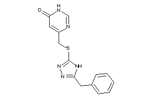 4-[[(5-benzyl-4H-1,2,4-triazol-3-yl)thio]methyl]-1H-pyrimidin-6-one