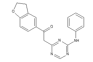 2-(4-anilino-s-triazin-2-yl)-1-coumaran-5-yl-ethanone