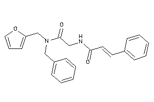 N-[2-[benzyl(2-furfuryl)amino]-2-keto-ethyl]-3-phenyl-acrylamide