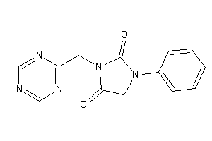 1-phenyl-3-(s-triazin-2-ylmethyl)hydantoin