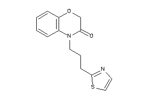 4-(3-thiazol-2-ylpropyl)-1,4-benzoxazin-3-one