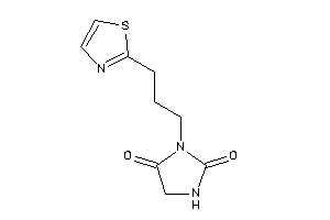 Image of 3-(3-thiazol-2-ylpropyl)hydantoin