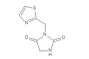 Image of 3-(thiazol-2-ylmethyl)hydantoin