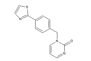 1-(4-thiazol-2-ylbenzyl)pyrimidin-2-one