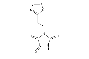 1-(2-thiazol-2-ylethyl)imidazolidine-2,4,5-trione